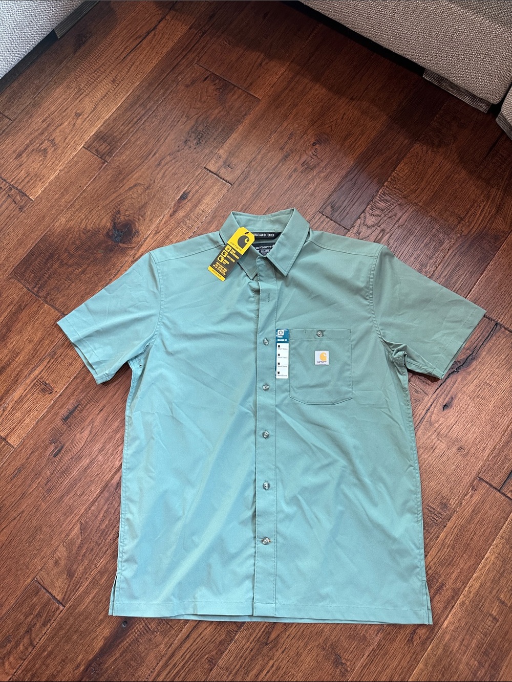 Carhartt Men’s Force Sun Defender Button Down Shirt